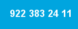 922 383 24 11